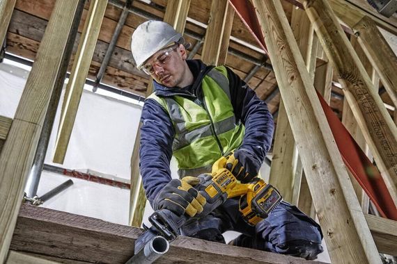 Пила сабельная аккумуляторная 54В DeWALT DCS389T2 | Зображення 8