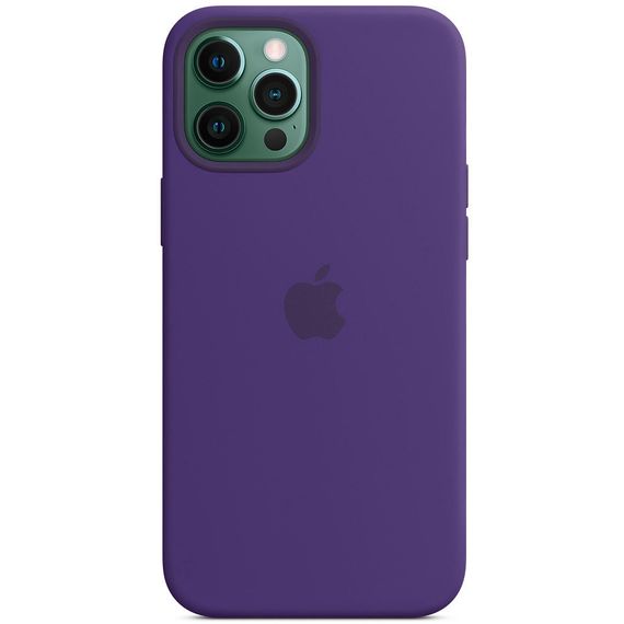 Чохол Silicone Case Original Full Cover для Apple iPhone 12 Pro Max Фіолетовий
