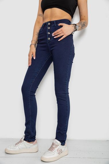 Джинси жіночі Skinny, колір синій, 182R4361 | Зображення 2