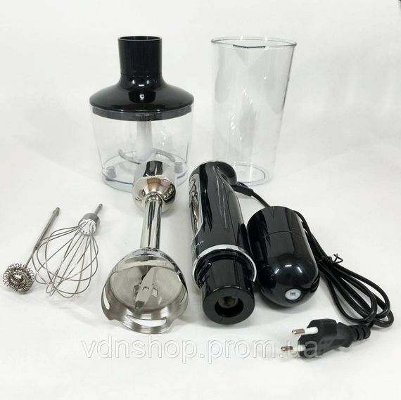 Ергономічний блендер для кухні, Блендер занурювальний красивий для подрібнення дитячого пюре HC-62 | Зображення 6