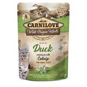 Корм вологий Carnilove Duck with Catnip д/котів качка і котяча м ята 85 г