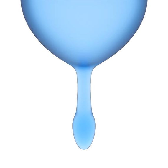 Менструальні чаші Feel Good Menstrual Cup dark blue Sex Aura | Зображення 2