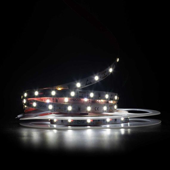 Світлодіодна LED стрічка PROLUM 12V 2835\60 IP20 Series "SG" Білий (5500-6000К) | Зображення 1