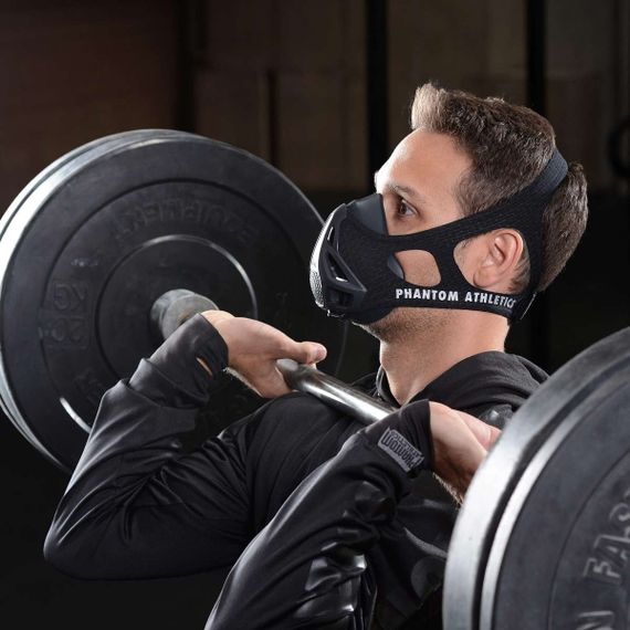Маска для тренування дихання Фантом Training Mask Black L | Зображення 4