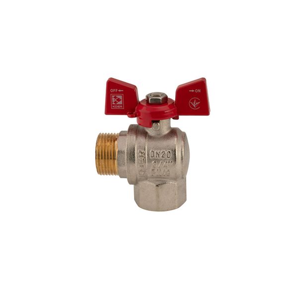 Кран кульовий Koer 3/4" ГШМ кутовий (KR.208) (KR2806) | Зображення 3