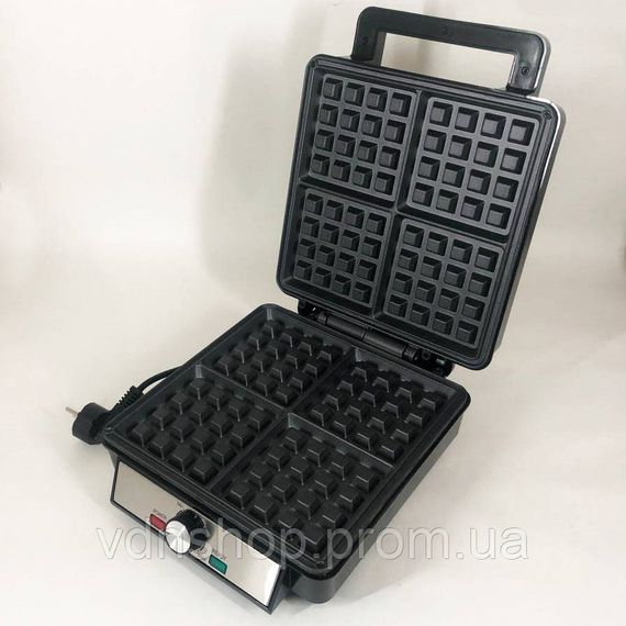 Вафельница для тонких вафель SeaBreeze SB-0101 1200 Вт, Вафельницы для дома, Вафли в домашних условиях WU-95 | Зображення 6