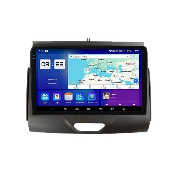 Штатна магнітола серії Mekede M200S 2K під Ford Rangler 2015+ (W1) 9 дюймів