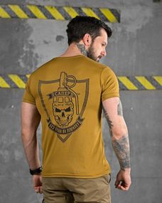 Тактична футболка для відведення поту Сапер coyot ДЛ6512