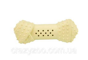 Охлаждающая игрушка для собак Trixie Junior Cooling Bone желтая 10 см TX-33340