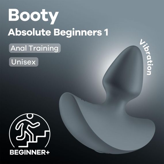 Анальна вібропробка Satisfyer Booty Absolute Beginners 1, для початківців Sex Aura | Зображення 5