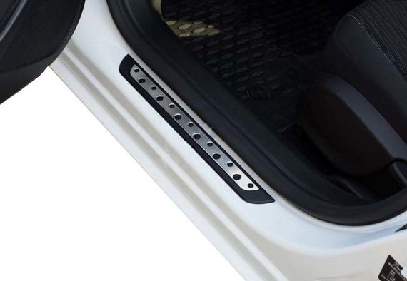 Накладки на пороги Flexill Dotline (4 шт, нерж) для Volkswagen Golf 7 | Зображення 4