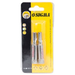 Коронки алмазні Sigma по кераміці і склу Ø10 мм (1541101)