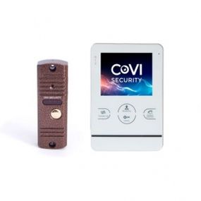 Комплект видеодомофона CoVi Security HD-02M-W  V-60