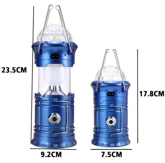 Фонарь уличный SX-6888T Multifunction Stage Flame Lamp для кемпинга D-1977 | Зображення 2