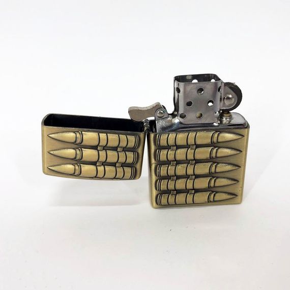 Зажигалка бензиновая в подарочной коробке 367-1, зажигалка подарок на день рождения, необычная зажигалка | Зображення 6