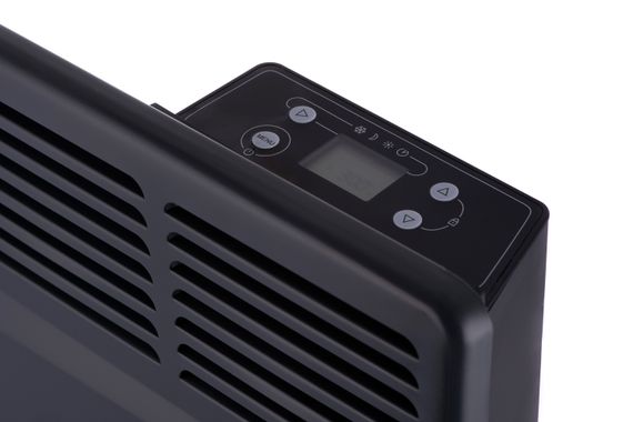 Конвектор електричний ARDESTO  СН-2000ECW, 2000 Вт, 20 м2, LED-дисплей, IP24, антрацит матовий (CH-2000ECA) | Зображення 6