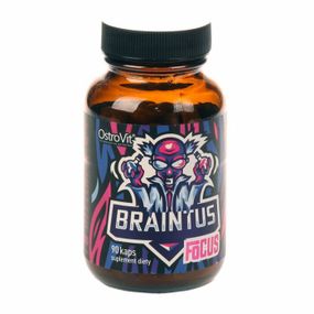 Натуральная добавка для спорта OstroVit Braintus Focus 90 Caps