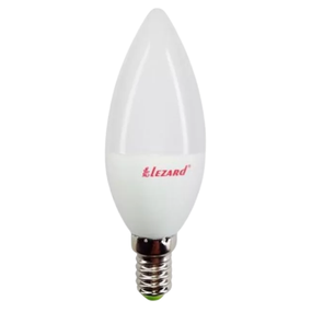 Лампа LED B35 5W E14 2700K 220V CANDLE Лезард