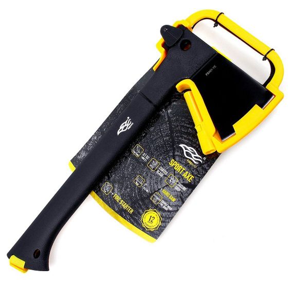 Сокира Firebird FSA01-YE (34.7 см) 3Cr13 / Рolymeric чорна | Зображення 2