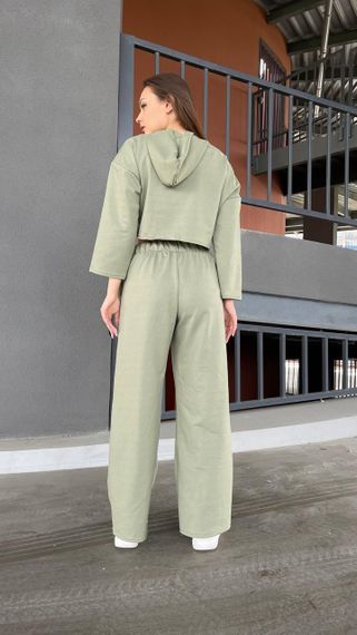 Жіночий Спортивний костюм Calvin Klein колір оливка | Зображення 3