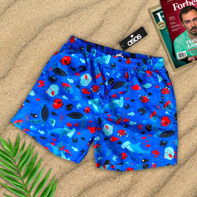 Плавки Океан синий S M