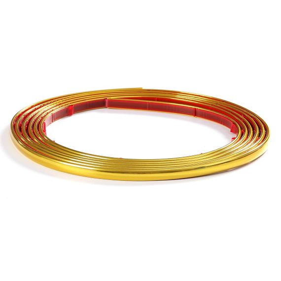 D-образний молдінг 3м х 8мм х 4мм Золото (D) SW-00001551 | Зображення 6