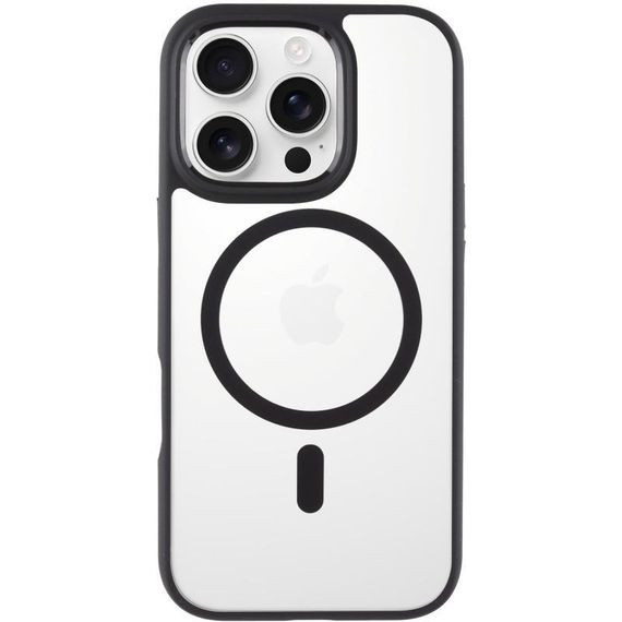 TPU+PC чехол Blueo Skin Friendly Frosted with MagSafe для Apple iPhone 16 Pro Max (6.9") Черный / Black