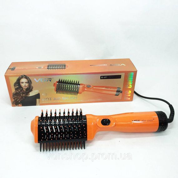 Фен з регулятором потужності і температури, Фен з різними насадками Сучасний для укладання XM-20 | Зображення 6