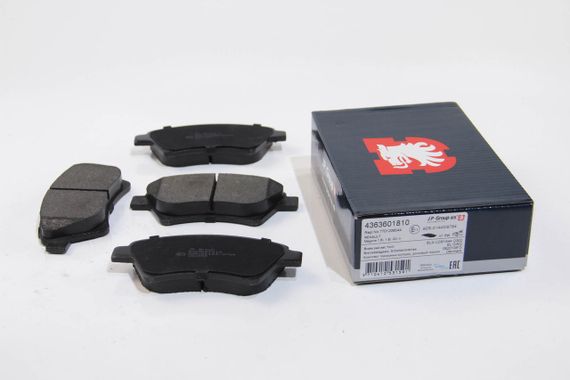 Колодки передні гальмівні Kangoo (4x4) 01-, JP Group (4363601810) | Зображення 2