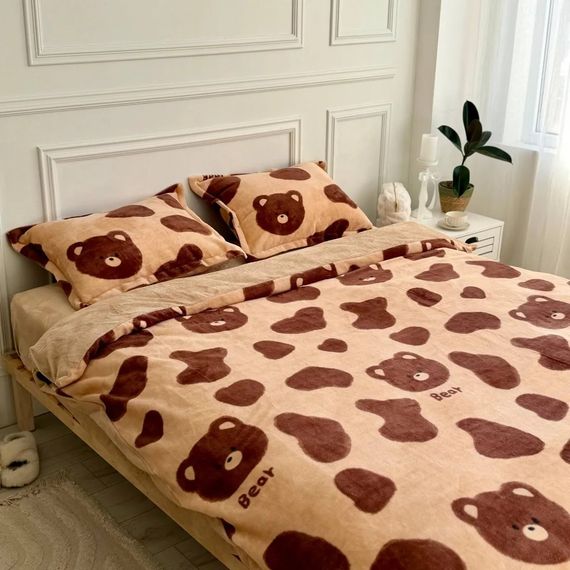 Постільна білизна сімейна Dushka Home 21564 160х215х2 см | Зображення 2