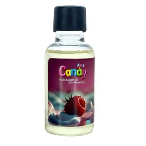 Масажна олія Candy Massage Oil Sexy Raspberry з ароматом малини, 50 мл Sex Aura