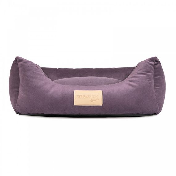 Лежак Pet Fashion Molly №1 для собак і котів фіолетовий 52х40х17 см | Зображення 1