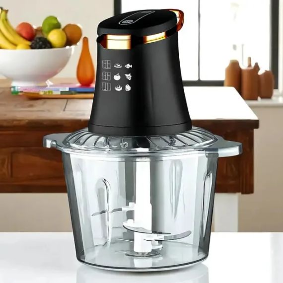 Измельчитель электрический / Кухонный блендер чоппер с чашей Domotec MS 7041 600Вт 3л 32х22х12 см | Зображення 2