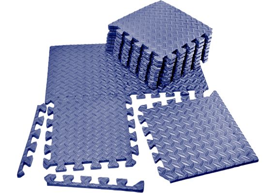 Мат-пазл EasyFit SwallowTail EVA 120х60х1 см татамі ластівчин хвіст Синій (EF-1950-30-BE)