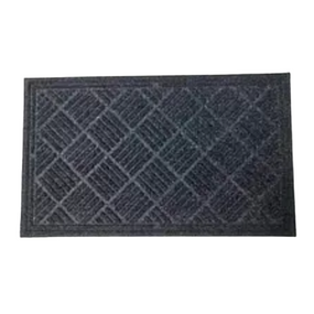 Килимок з гумової крихти 45*75см К-703 чорний ДУБНО
