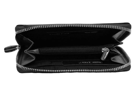 Гаманець жіночий шкіряний Semi Line RFID Black (P8271-0) (DAS303159) | Зображення 4