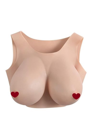 Накладні груди топ Gender X Plate E-Cup, 27.9 см Sex Aura