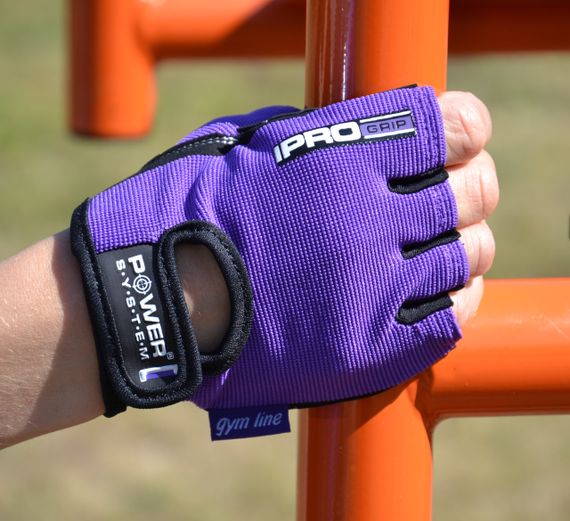 Рукавички для фітнесу Power System PS-2250 Pro Grip жіночі Purple XS | Зображення 8