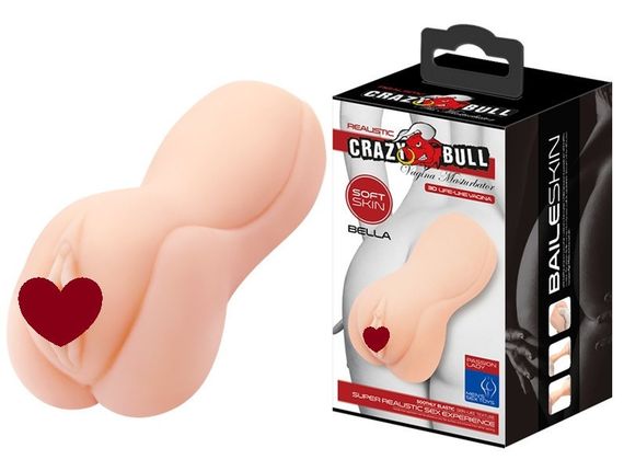 Мастурбатор-вагина Crazy Bull - Bella Realistic Masturbator, BM-009187 Sex Aura