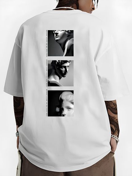 Футболка з ДТФ принтом (оверсайз)