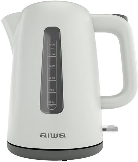 Електрочайник AIWA MIZUCHI AKT-2000 2200Вт/ 1.7л/ Strix/ пластик/ білий