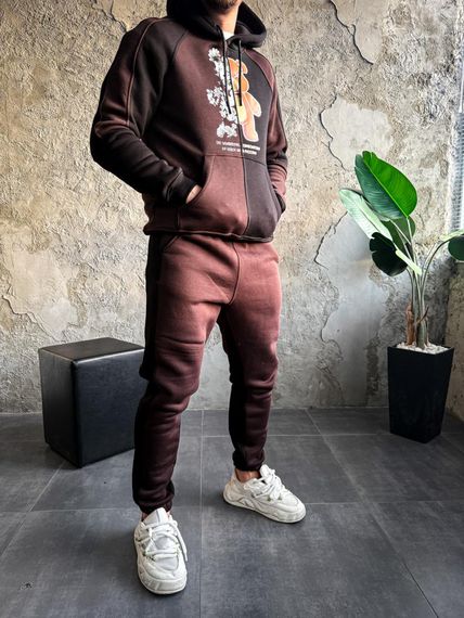 Спортивний костюм утеплений дтф | Зображення 1