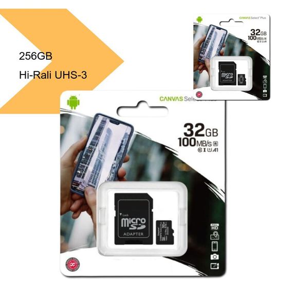 Карта пам'яті micro SDHC 256GB UHS-3 Hi-Rali з адаптером (MER-14718_1432) | Зображення 2