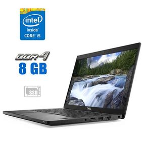 Ультрабук Dell Latitude 7390 / 13.3" (1920x1080) IPS / Intel Core i5-8350U (4 (8) ядра по 1.7 - 3.6 GHz) / 8 GB DDR4 / 120 GB SSD / Intel UHD Graphics 620 / WebCam / HDMI б/у