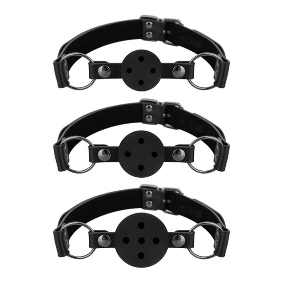 Набір кляпів Bedroom Fantasies Set of 3 Ball Gags Sex Aura | Зображення 2