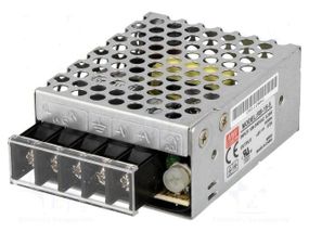 Блок питания Mean Well RS-15-5 (15 Вт, 3 А, 5 В, IP20) серии «RS»