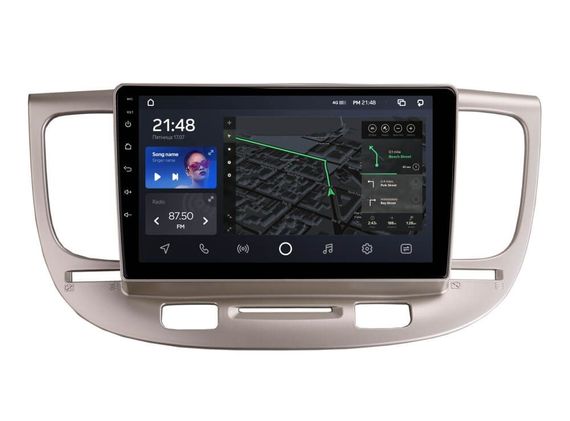 Штатна магнітола AMS T910 6+128 Gb Kia RIO 2 2005-2011