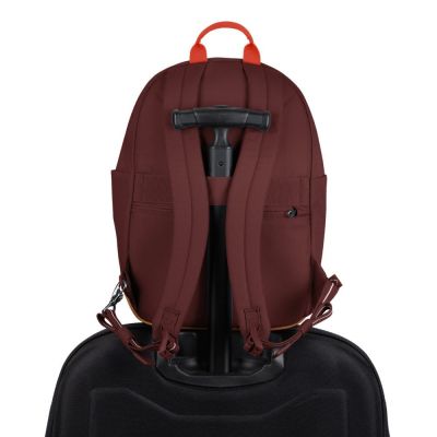 Рюкзак туристический Pacsafe Go 15L бургунді (35110345) | Зображення 2