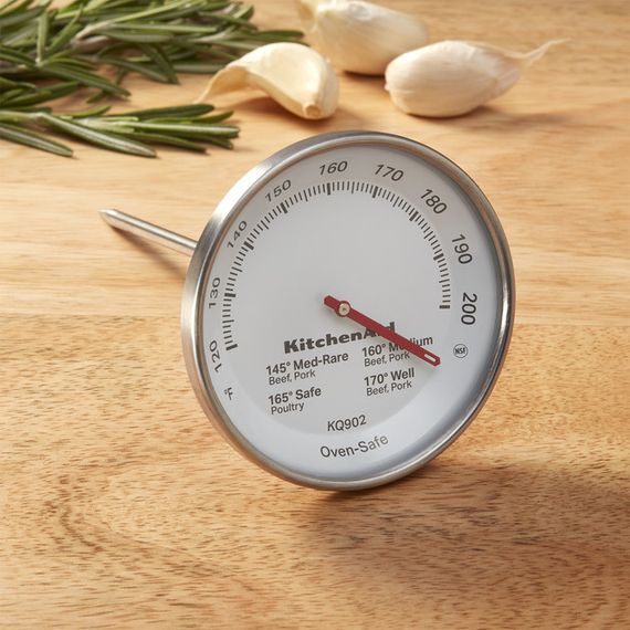 Термометр для мяса KitchenAid Measuring KQ902G 7.2х7.2х13.3 см серебристый