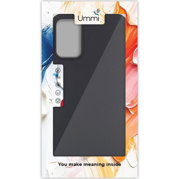 Чохол Silicone Cover Ummi Lakshmi (AA) для Xiaomi Redmi Note 10 / Note 10s / Poco M5s Чорний / Black | Зображення 1